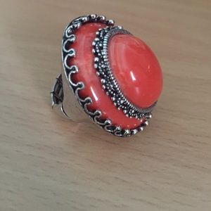 EUC Bohemian statement ring